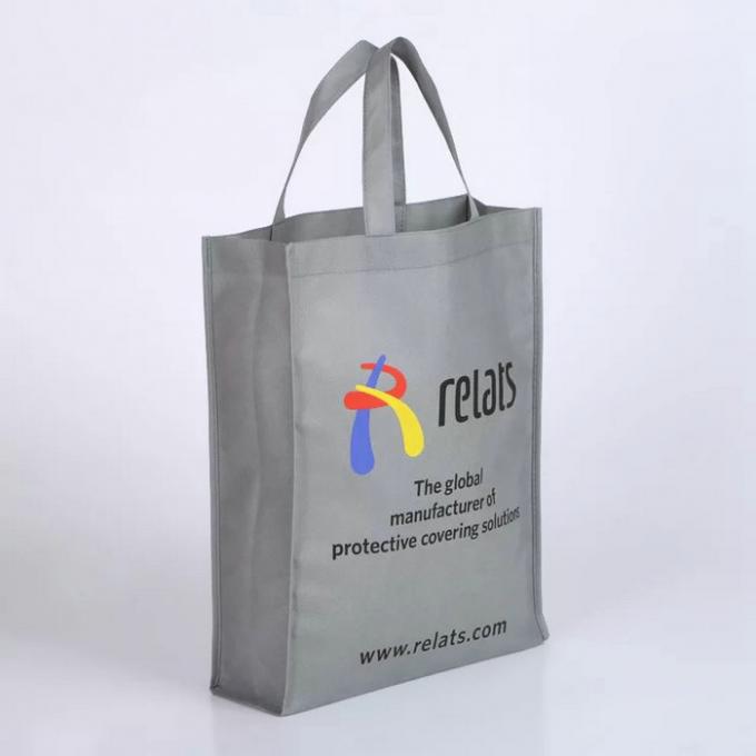 Eco Friendly Non Woven Fabric Bags With Printed Company Logo Customized Size